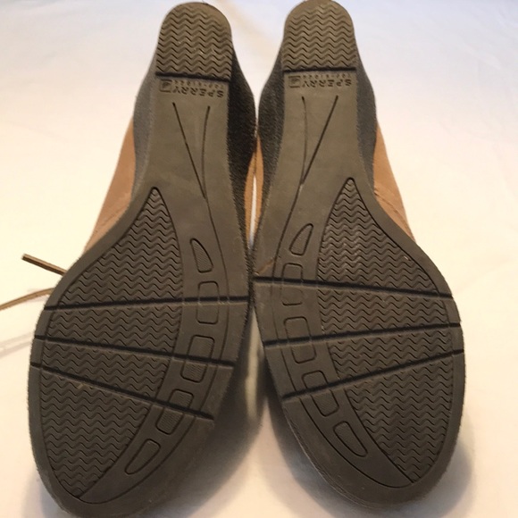 SPERRY Size 9 Ankle Boots Wedges Harlow - Picture 6 of 7